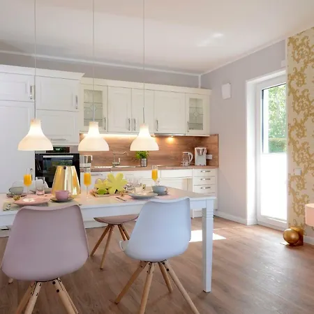 アパート Strandvilla Gezeiten ボルテンハーゲン